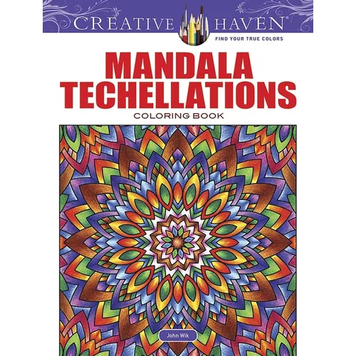 Creative Haven Mandala Techellations Coloring Book