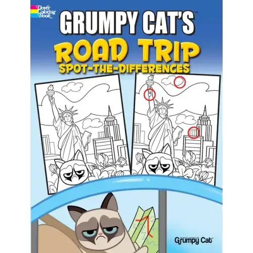Grumpy Cat's Road Trip Spot-The-Differences