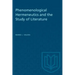 Phenomenological Hermeneutics and the Study of Literature