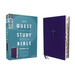 Niv, Quest Study Bible, Personal Size, Leathersoft, Blue, Thumb Indexed, Comfort Print: The Only Q and A Study Bible