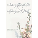 Enduring Through Life & Maturing in Christ: Coffee Table Devotions