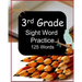 3rd Grade Sight Word Practice: 125 Words