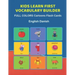 Kids Learn First Vocabulary Builder FULL COLORS Cartoons Flash Cards English Danish: Easy Babies Basic frequency sight words dictionary COLORFUL pictu