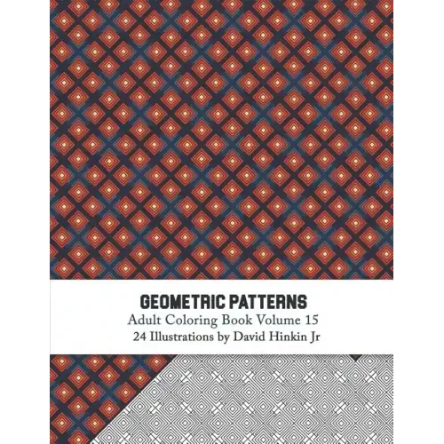 Geometric Patterns - Adult Coloring Book Vol. 15