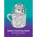 Tween Coloring Book: Cute Animal Designs: Colouring Pages For Boys & Girls of All Ages, Preteens, Intricate Zentangle Drawings For Stress R