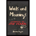 Words and Meanings, Chained to a Floor: A Collection of Lyricisms