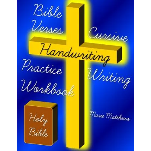 Bible Verses Cursive Handwriting Practice Writing Workbook