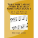 Tuba Sheet Music With Lettered Noteheads Book 1: 20 Easy Pieces For Beginners