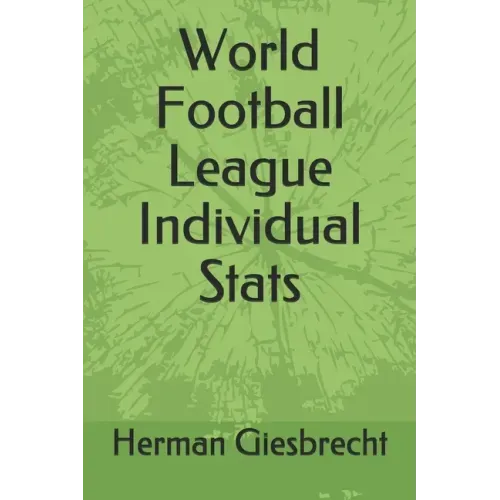 World Football League Individual Stats