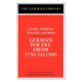 German Poetry from 1750 to 1900