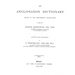 An Anglo-Saxon Dictionary