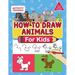 How To Draw Animals For Kids: A Step-By-Step Drawing Book. Learn How To Draw 50 Animals Such As Dogs, Cats, Elephants And Many More!