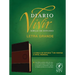 Biblia de Estudio del Diario Vivir Ntv, Letra Grande (Sentipiel, Café/Café Claro, Índice, Letra Roja)