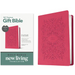 Premium Gift Bible Nlt, Filament Enabled (Leatherlike, Very Berry Pink Vines, Red Letter)