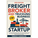 Freight Broker and Trucking Business Startup: The most complete Guide to Start, Grow and successfully run your own Freight Brokerage Business and Truc