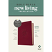 NLT Personal Size Giant Print Bible, Filament Enabled (Leatherlike, Aurora Cranberry, Red Letter)