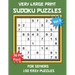 Very Large Print Sudoku Puzzles for Seniors: 100 Easy Sudoku for Adults: One Extra Large Print Puzzle Per Page and Space for Working Out the Answers,
