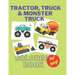 Tractor, Trucks & Monster Trucks Coloring Book: Valentine's Day Gift For Kids, Toddler Boys And Girls Valentines Colouring Pages with Tractors, Truck