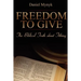 Freedom to Give