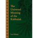 The Universal Meaning of the Kabbalah