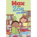 Max and Zoe at the Library