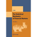 The Statistical Mechanics of Financial Markets