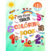 My First Toddler Coloring Book: My First Big Book of Easy Educational Coloring Pages of Animal Letters A to Z, Numbers for Boys & Girls, Kids ages 1-4