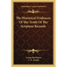 The Historical Evidences Of The Truth Of The Scripture Records