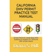 California DMV Permit Practice Test Manual: Drivers Permit & License Book With Questions & Answers for California DMV written Exams