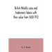 British metallic coins and tradesmen's tokens with their value from 1600-1912