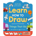 Learn How to Draw: Things That Go: With Over 50 Stickers & Lots to Color