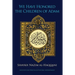 We Have Honored the Children of Adam