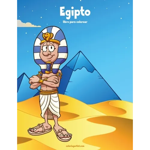 Egipto libro para colorear