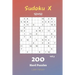 Sudoku X 12x12 - 200 Hard Puzzles vol.3