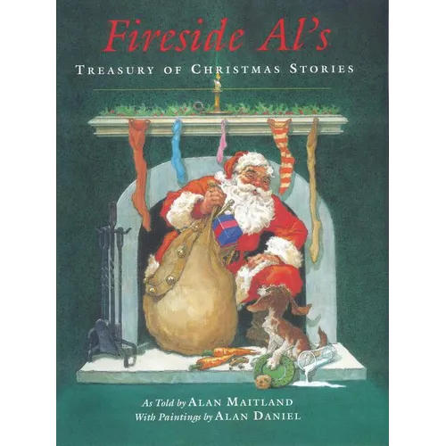 Fireside Al's Treasury of Christmas Stories [With CD] - Hardcover