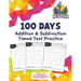 100 Days of Addition and Subtraction Timed Test Practice (0-20): with Animal Facts for Kids in Grades K-2