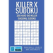 Killer X Sudoku: 200 Hard 9x9 Killer Diagonal Sudoku