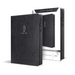 La Biblia Católica Letra Y Tamaño Grande. Símil Piel Negra, Cremallera / Catholic Bible in Spanish Black Leathersoft with Zipper