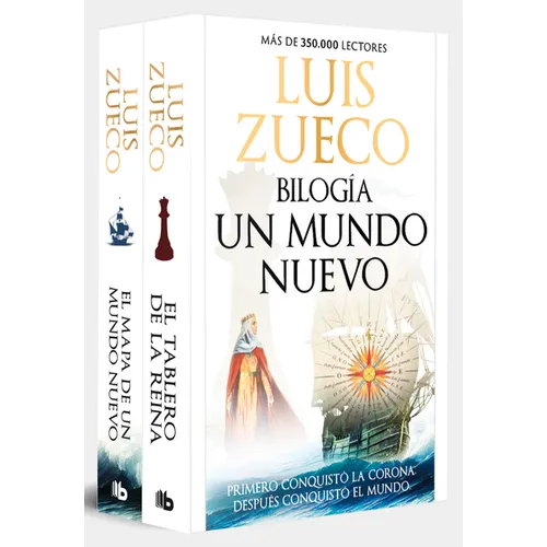 Pack Bilogía Un Mundo Nuevo (Contiene: El Tablero de la Reina; El Mapa de Un Mundo Nuevo) / A New World Boxed Set: The Queen's Board, Map of a New Wor