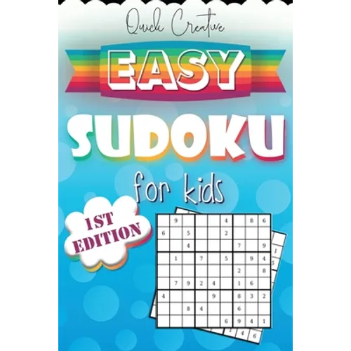 Easy Sudoku For Kids 1st Edition: Sudoku Puzzle Book Including 330 EASY Sudoku Puzzles with Solutions, Great Gift for Beginners or Kids