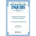 Attachment Research and Psychoanalysis: Psychoanalytic Inquiry, 19.4