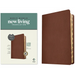 NLT Super Giant Print Bible, Filament Enabled (Genuine Leather, Brown, Indexed)