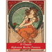 15 Classic Alphonse Mucha Posters: An Art Nouveau Coloring Book