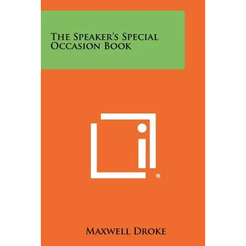 The Speaker's Special Occasion Book
