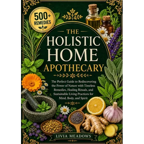 The Holistic Home Apothecary: The Perfect Guide to Rediscovering the Power of Nature with Timeless Remedies, Healing Rituals, and Sustainable Living P