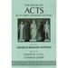 The Book of Acts in Its Graeco-Roman Setting