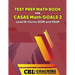 Test Prep Math Book for CASAS Math GOALS 2 Level B-Forms 923M and 924M