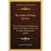 The Order Of Daily Service: With The Musical Notation As Used In The Abbey Church Of St. Peter, Westminster (1844)