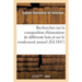 Recherches sur la composition élémentaire de différents bois et sur le rendement annuel: d'un hectare de forêts