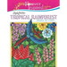 Forever Inspired Coloring Book: Angela Porter's Tropical Rainforest Hidden Pictures